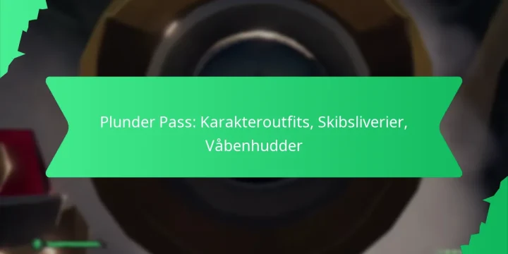 Plunder Pass: Karakteroutfits, Skibsliverier, Våbenhudder
