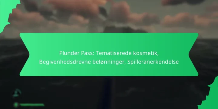 Plunder Pass: Tematiserede kosmetik, Begivenhedsdrevne belønninger, Spilleranerkendelse