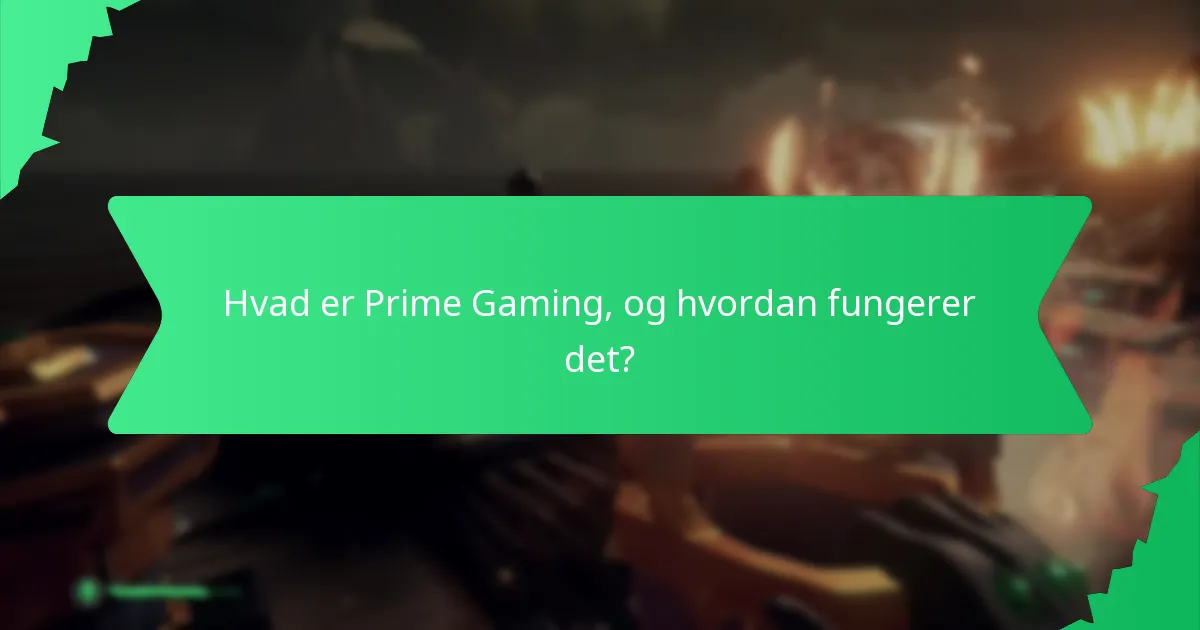 Hvilke typer in-game valuta kan indløses gennem Prime Gaming?