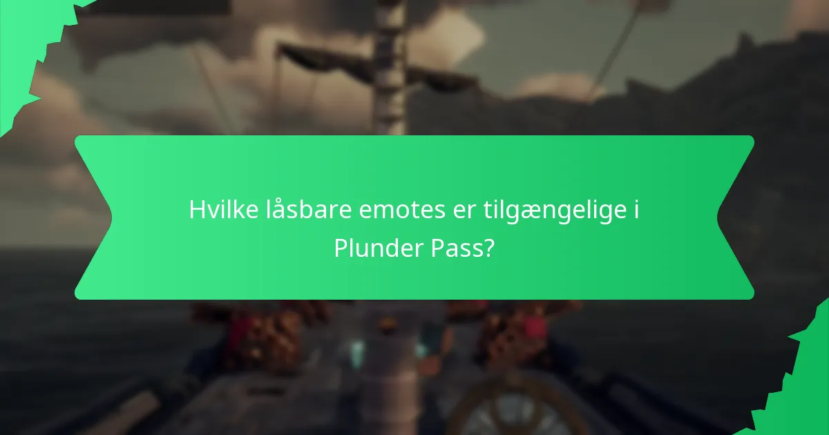 Hvilke visuelle effekter er en del af Plunder Pass belønningerne?