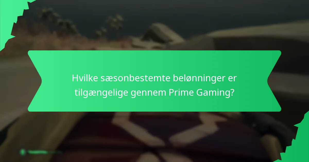 Hvilke abonnementsbonusser tilbyder Prime Gaming?